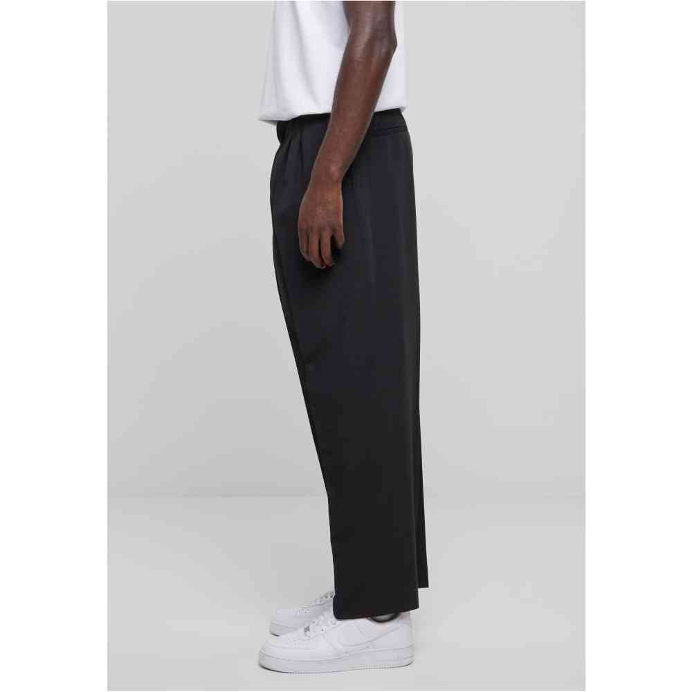 Urban Classics - Wide fit Hose gerades bein - Schwarz